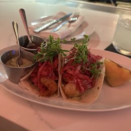 Shrimp tacos