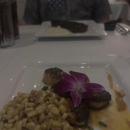 The scallops!