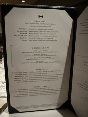 Menu photo 3 Eddie V's Prime Seafood Troy, MI Menu photo 3 Eddie V's Prime Seafood Troy, MI
