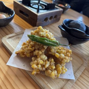 Drunken Monk - Corn kakkiage - Izakaya Near Me - Menlo Park, California