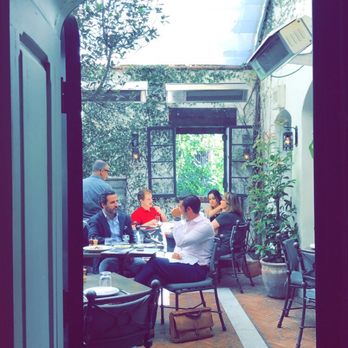 AOC - Outdoor seating area - Cocktail Bars Near Me - Los Angeles, California
