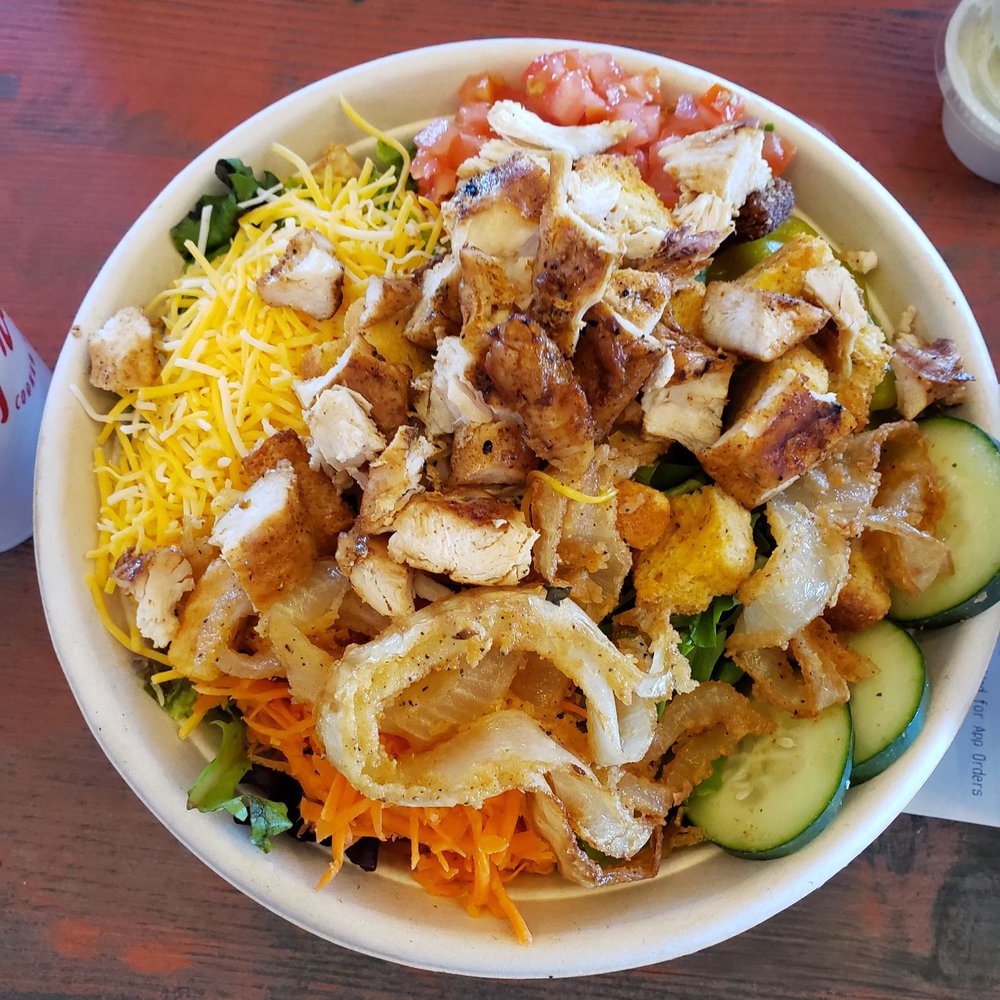 Slim Chickens - Chicken salad - New American Near Me - Lawton, Oklahoma Slim Chickens - Chicken salad - New American Near Me - Lawton, Oklahoma