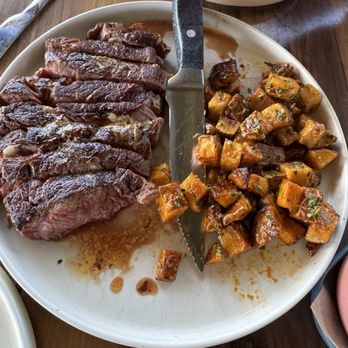 Salt  + Lime - Cafe Mexico City Steak with papas. At least the steak wasn't dry. - Mexican Near Me - Del Mar, California