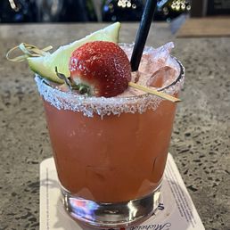Strawberry Coconut Margherita Strawberry Coconut Margherita