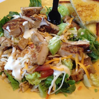Zaxbys - "The House" Salad with grilled chicken. - Chicken Wings Near Me - Cedar City, Utah Zaxbys - "The House" Salad with grilled chicken. - Chicken Wings Near Me - Cedar City, Utah