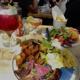 Steak & Eggs Soft Shell Crab BLT