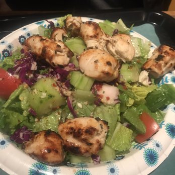 Med Fresh Grill - Chicken Salad full of oil!!!! - Turkish Near Me - Tempe, Arizona