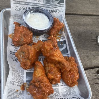 The Biergarten Atlantic City - Buffalo wings. So good! Wish the order came with more pieces!! - Cocktail Bars Near Me - Atlantic City, New Jersey The Biergarten Atlantic City - Buffalo wings. So good! Wish the order came with more pieces!! - Cocktail Bars Near Me - Atlantic City, New Jersey