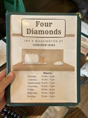 Four Diamonds by null