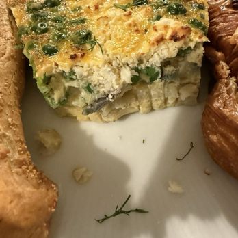 The Cornish Bakery - The interior of the tortilla with peas and dill. - Bakeries Near Me - Salisbury, WIL The Cornish Bakery - The interior of the tortilla with peas and dill. - Bakeries Near Me - Salisbury, WIL