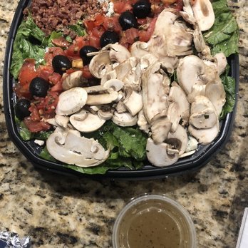 Lou Malnati's Pizzeria - You see this FULL Malnati Salad! - Pizza Near Me - Flossmoor, Illinois