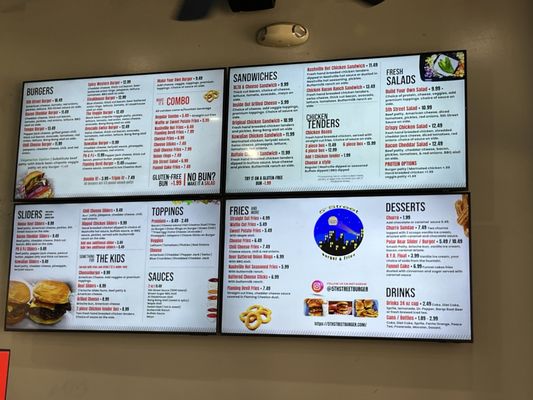 Menu photo 7 5th Street Burger & Fries Tempe, AZ