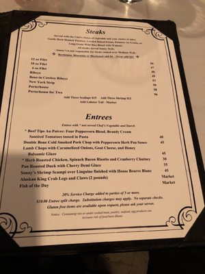 Menu photo 5 Sonny Williams' Steak Room Little Rock, AR Menu photo 5 Sonny Williams' Steak Room Little Rock, AR