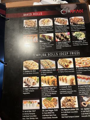 Menu photo 8 Amagi Sushi Riverside, CA