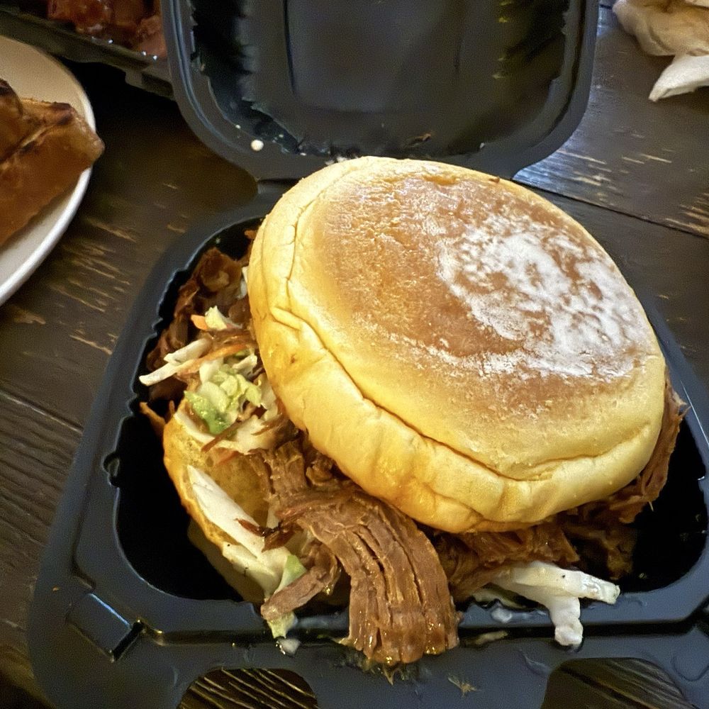 Broken Bones BBQ - Pulled Pork Sandwich - Barbeque Near Me - Colorado Springs, Colorado Broken Bones BBQ - Pulled Pork Sandwich - Barbeque Near Me - Colorado Springs, Colorado