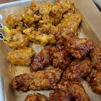 Buffalo Wild Wings - a tray of buffalo wings - Sports Bars Near Me - Mechanicsburg, Pennsylvania