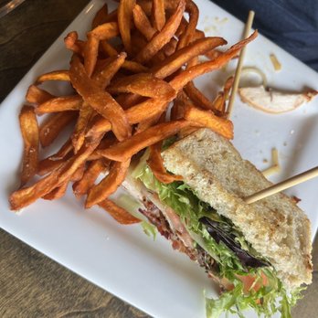 Cafe Melissa - Turkey club, sweet potato fries - American Near Me - Avon Lake, Ohio