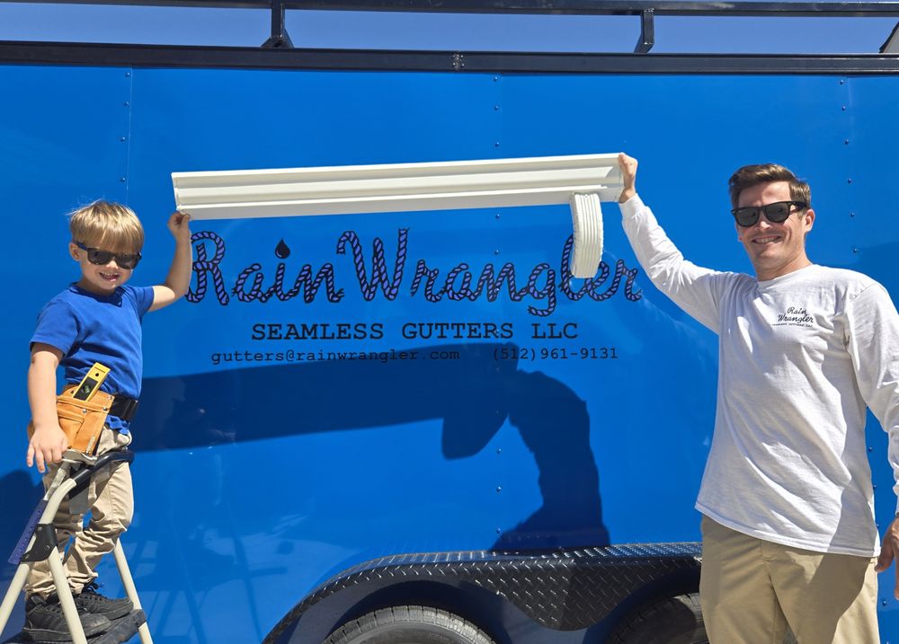 Slide of Rain Wrangler Gutters