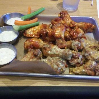 Buffalo Wild Wings - Garlic parmesan and Asian zing Wings. - Chicken Wings Near Me - Turlock, California Buffalo Wild Wings - Garlic parmesan and Asian zing Wings. - Chicken Wings Near Me - Turlock, California
