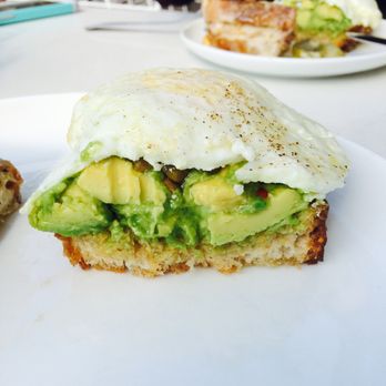 Forthright - Avocado Toast with Fried Over-Easy Egg - Cafes Near Me - Austin, Texas Forthright - Avocado Toast with Fried Over-Easy Egg - Cafes Near Me - Austin, Texas
