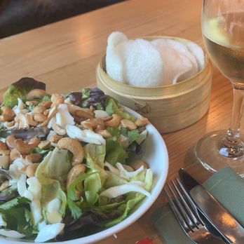 Saap - Loa salad with shrimp chips - Laotian Near Me - Cary, North Carolina Saap - Loa salad with shrimp chips - Laotian Near Me - Cary, North Carolina