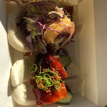 Baos Hog - Fried fish Bao($4) and Duck Bao($4) GREATwould definitely recommend - Chinese Near Me - Garden Grove, California