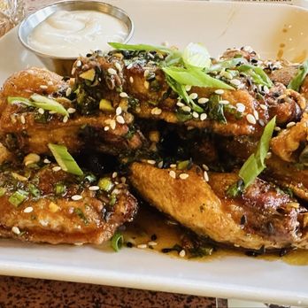 Steamworks - Garlic Chili Chicken Wings - Pubs Near Me - Vancouver, British Columbia Steamworks - Garlic Chili Chicken Wings - Pubs Near Me - Vancouver, British Columbia
