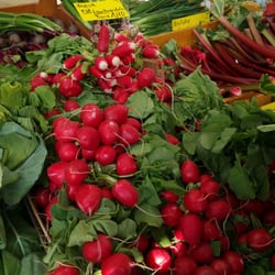 Wochenmarkt - Frische Radieschen