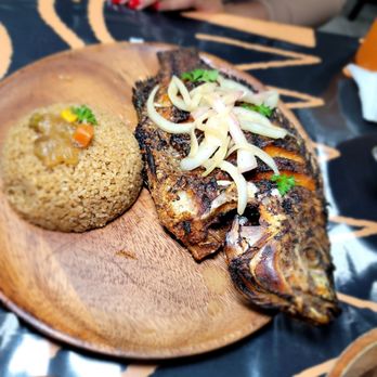 Dakar Street Food - Poisson Braise - Senegalese Near Me - Houston, Texas