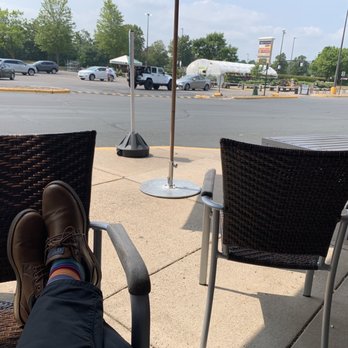 Caribou Coffee - Five tables outside and two umbrellas - Coffee & Tea Near Me - Maple Grove, Minnesota Caribou Coffee - Five tables outside and two umbrellas - Coffee & Tea Near Me - Maple Grove, Minnesota