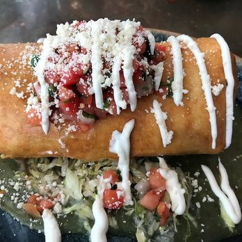 Anejo Mexican Bistro - Verde Chicken Chimichanga - Mexican Near Me - Hyannis, Massachusetts
