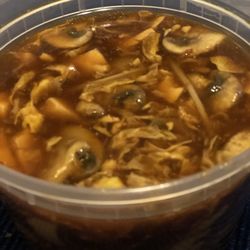 Hong Kong House - Delicious hot & sour soup - small