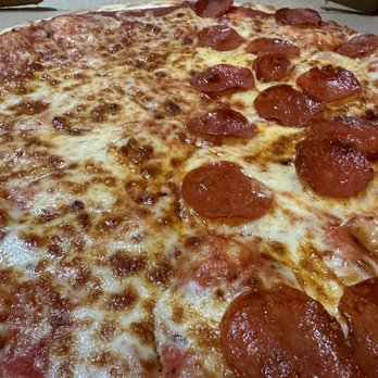 Gus's New York Pizza - 1/2 Cheese 1/2 Pepperoni Pizza - Sports Bars Near Me - Hampton, Virginia Gus's New York Pizza - 1/2 Cheese 1/2 Pepperoni Pizza - Sports Bars Near Me - Hampton, Virginia