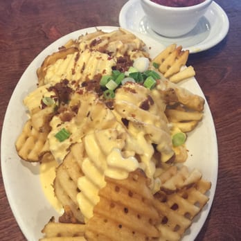 Flo & Santos - Waffle Fries with Side of 1 Meatball - Pizza Near Me - Chicago, Illinois
