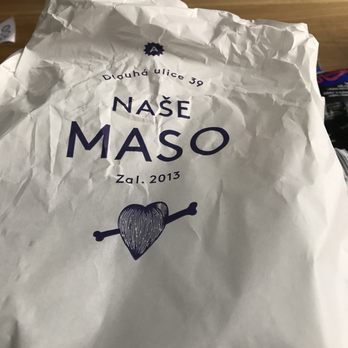 Naše maso - Our take away bag - Butcher Near Me - Prague, Puerto Rico