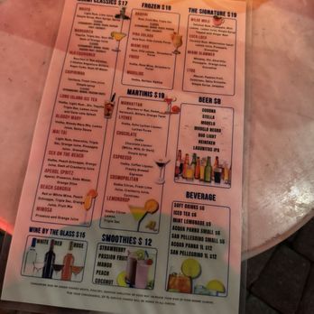 Wilde On The Porch - Menu - Lounges Near Me - Miami Beach, Florida