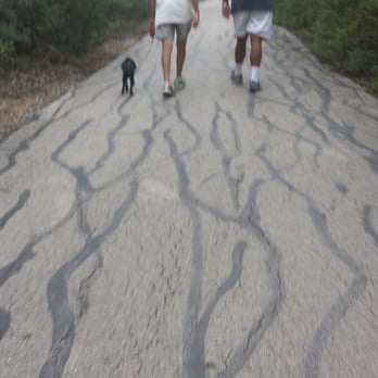 Comanche Lookout Park - Uphill trail. - Parks Near Me - San Antonio, Texas