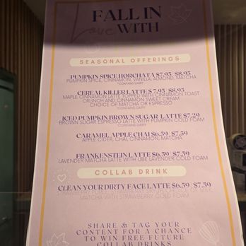 Matcha Cita - Fall specialty drinks - Coffee & Tea Near Me - Chicago, Illinois