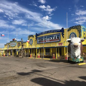 The Big Texan Steak Ranch - View as we walked from our Hotel next door. - Steakhouses Near Me - Amarillo, Texas The Big Texan Steak Ranch - View as we walked from our Hotel next door. - Steakhouses Near Me - Amarillo, Texas