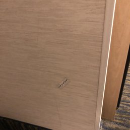 Walls aren't on the housekeeping checklist, you know. Walls aren't on the housekeeping checklist, you know.