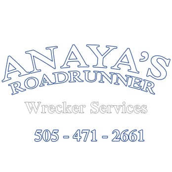 Anaya's Roadrunner Wrecker Service - We'll get you on your way again! - Towing Near Me - Santa Fe, New Mexico Anaya's Roadrunner Wrecker Service - We'll get you on your way again! - Towing Near Me - Santa Fe, New Mexico