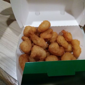 Chicken Tonight - The popcorn shrimp stayed crispy all the way home. I wish they had packed the scallops in this manner. - Seafood Near Me - Lindenhurst, New York
