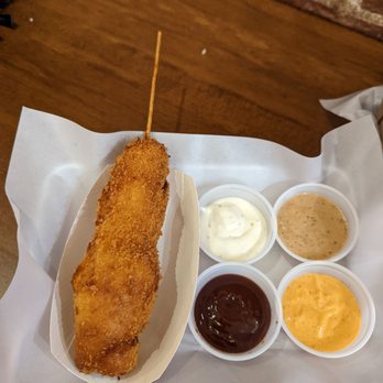 Holy Burger - Corn dog - Burgers Near Me - New York, New York