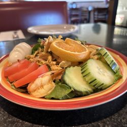 Thai Dish Cuisine - Yum Yai salad! So tasty!