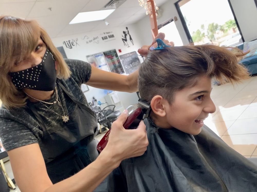 SCISSORS GLAMOUR 12 Photos & 11 Reviews 1591 N Buffalo Dr, Las Vegas, Nevada Hair Salons