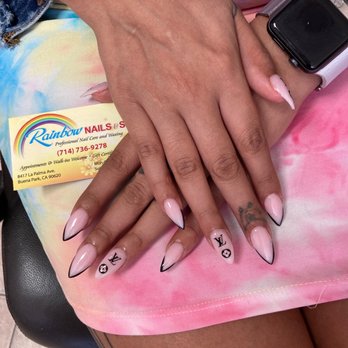 Rainbow Nails - LV nails - Nail Salons Near Me - Buena Park, California Rainbow Nails - LV nails - Nail Salons Near Me - Buena Park, California