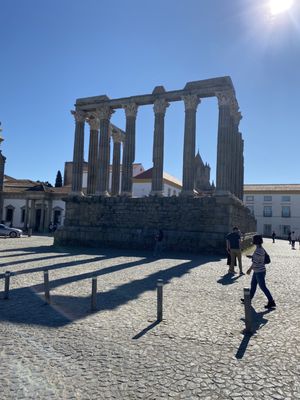Roman Temple of Évora by null