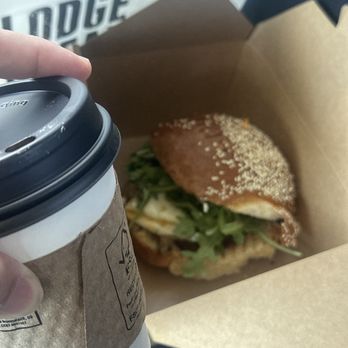 Lodge Bread - Mocha Latte and Breakfast Sammie - Bakeries Near Me - Los Angeles, California Lodge Bread - Mocha Latte and Breakfast Sammie - Bakeries Near Me - Los Angeles, California