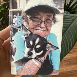 Memory Block Hawaii - My dog coco and auntie sue