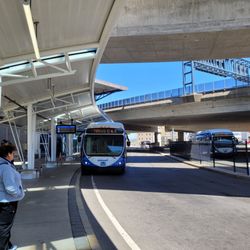 MBTA - Airport Station - Airport station bus bays